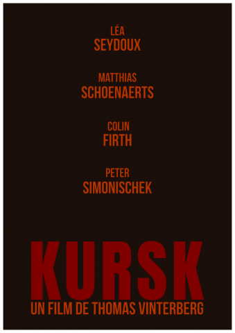 Affiche. Casting7 film  « Kursk» relatant le naufrage du sous-marin nucléaire russe Kursk. 2017-05-11